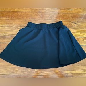 Black Skater Mini Skirt size MEDIUM